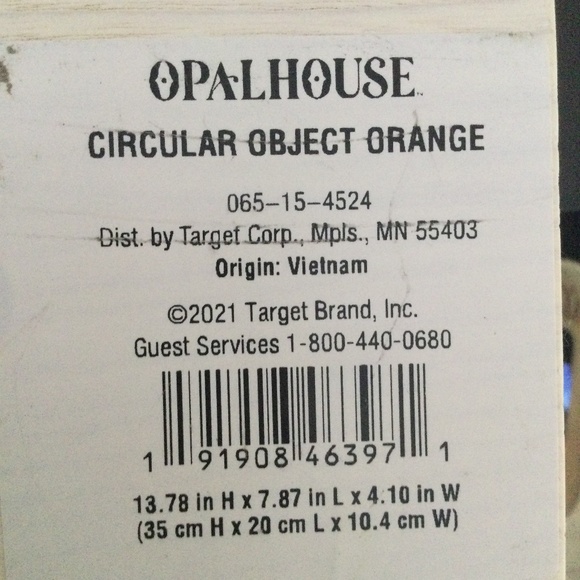 circular object orange - Picture 3 of 3